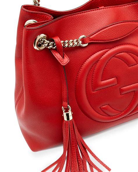 gucci soho chain strap tote|cheapest gucci soho bag.